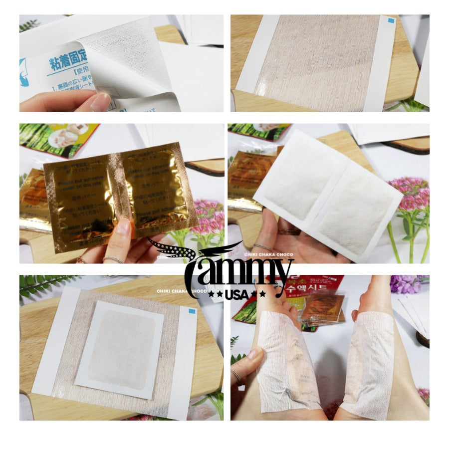 MIÊNG DÁN NGỦ NGON  DETOX FOOT PATCHES