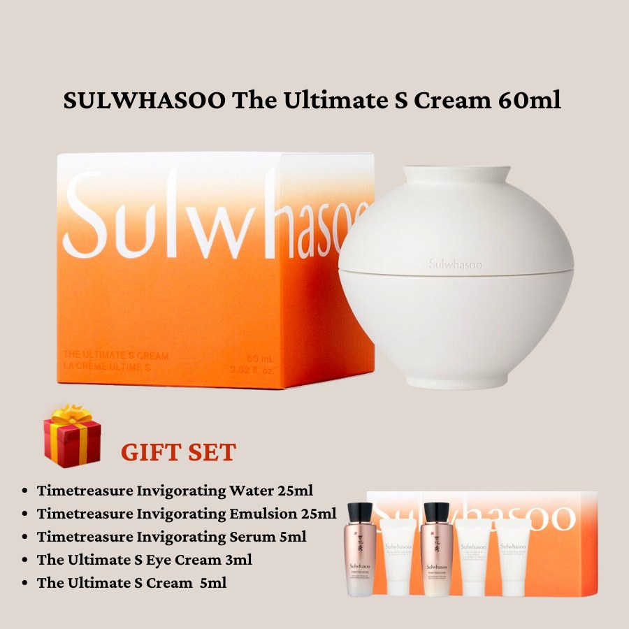 Kem Dưỡng Da Ngừa Lão Hóa Cao Cấp - Sulwhasoo The Ultimate S Cream 60ml