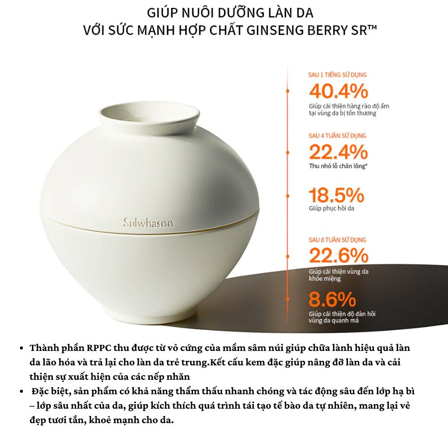 Kem Dưỡng Da Ngừa Lão Hóa Cao Cấp - Sulwhasoo The Ultimate S Cream 60ml