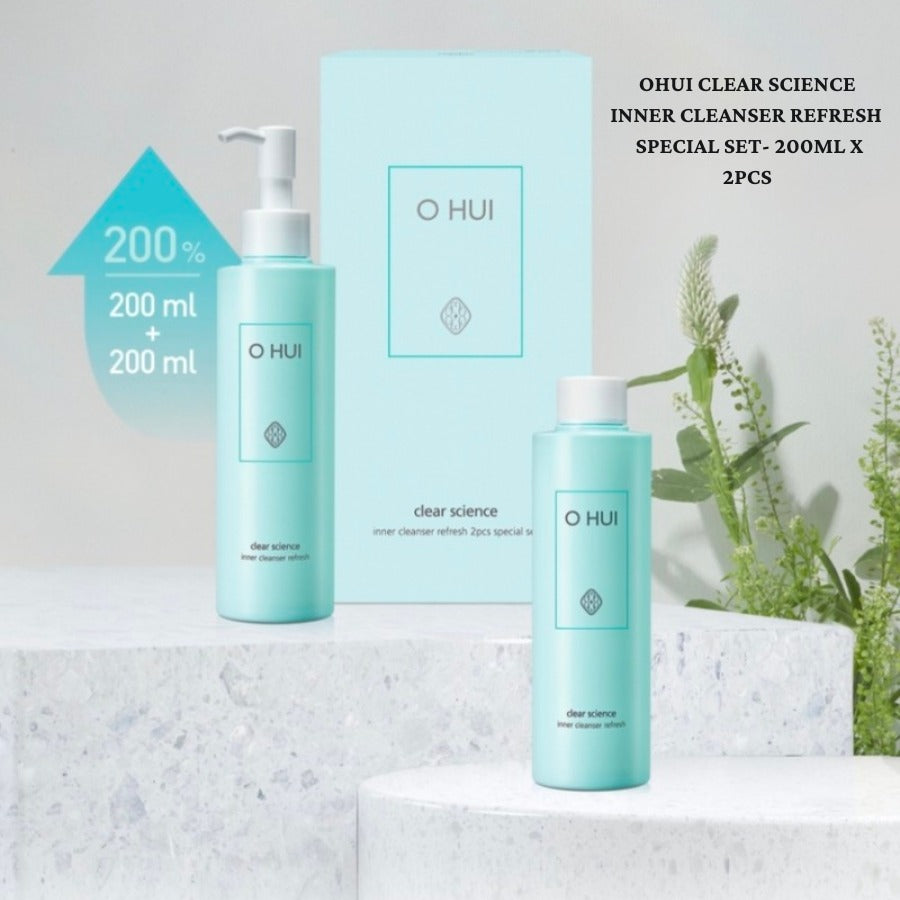 DUNG DỊCH VỆ SINH PHỤ NỮ OHUI CLEAR SCIENCE INNER CLEANSER REFRESH
