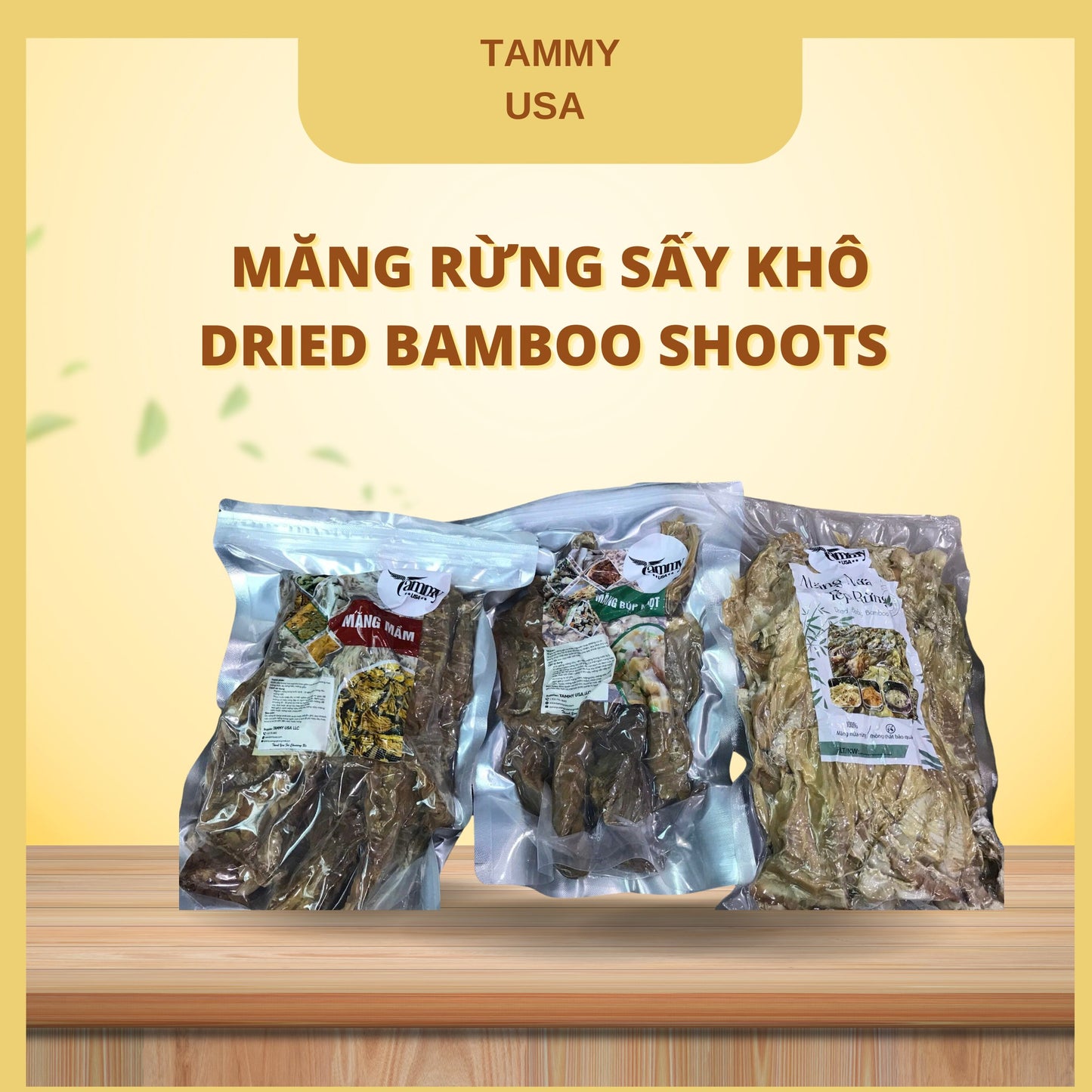 Măng Rừng khô (dried bamboo shoot