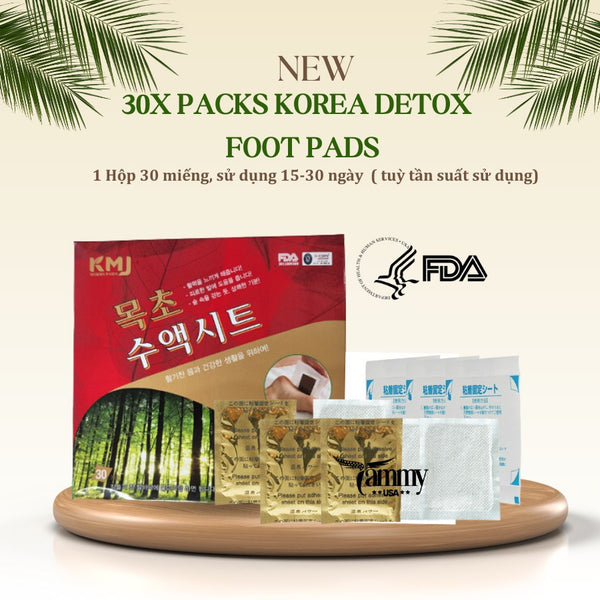 MIÊNG DÁN NGỦ NGON  DETOX FOOT PATCHES