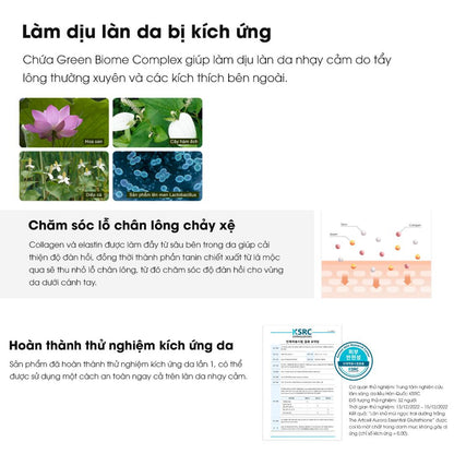khử mùi hôi nach & dưỡng trắng