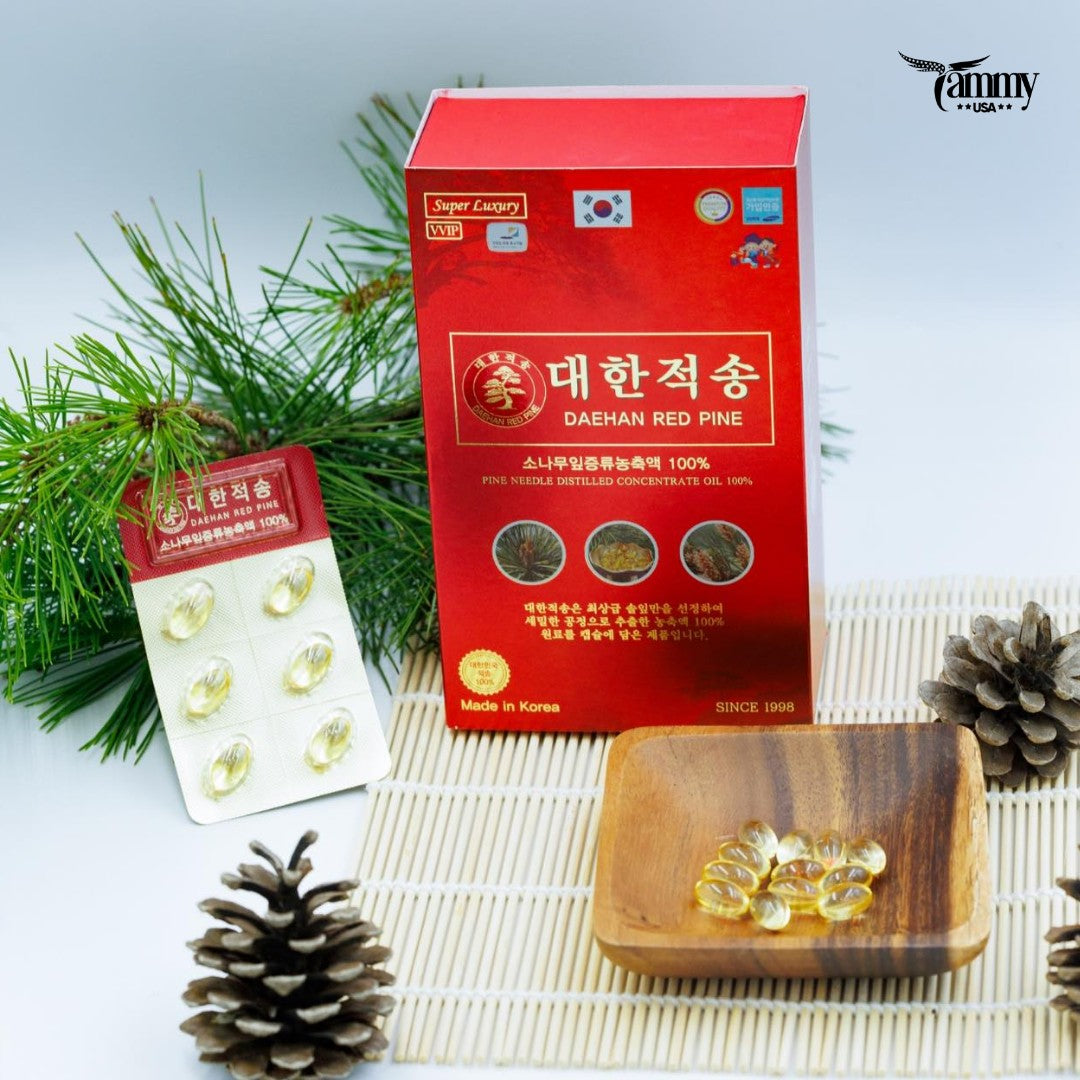 Tinh dầu thông đỏ chính phủ Hàn Quốc VVIP (Red pine essential oil Korean government)