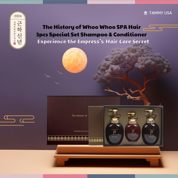 Bộ dầu gội xả tóc Whoo Spa đông y hoàng cung