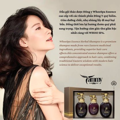 Bộ dầu gội xả tóc Whoo Spa đông y hoàng cung