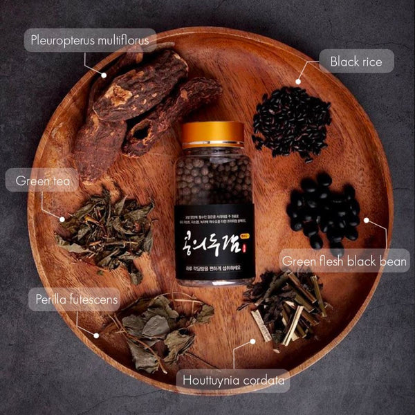ROOTONIX Black bean Supplement HASUO KOREA  (HÀ THỦ Ô)
